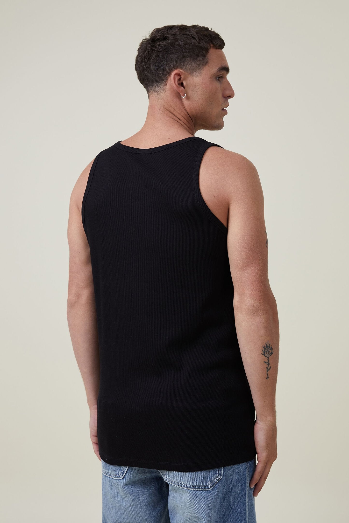 Loose Fit Rib Tank