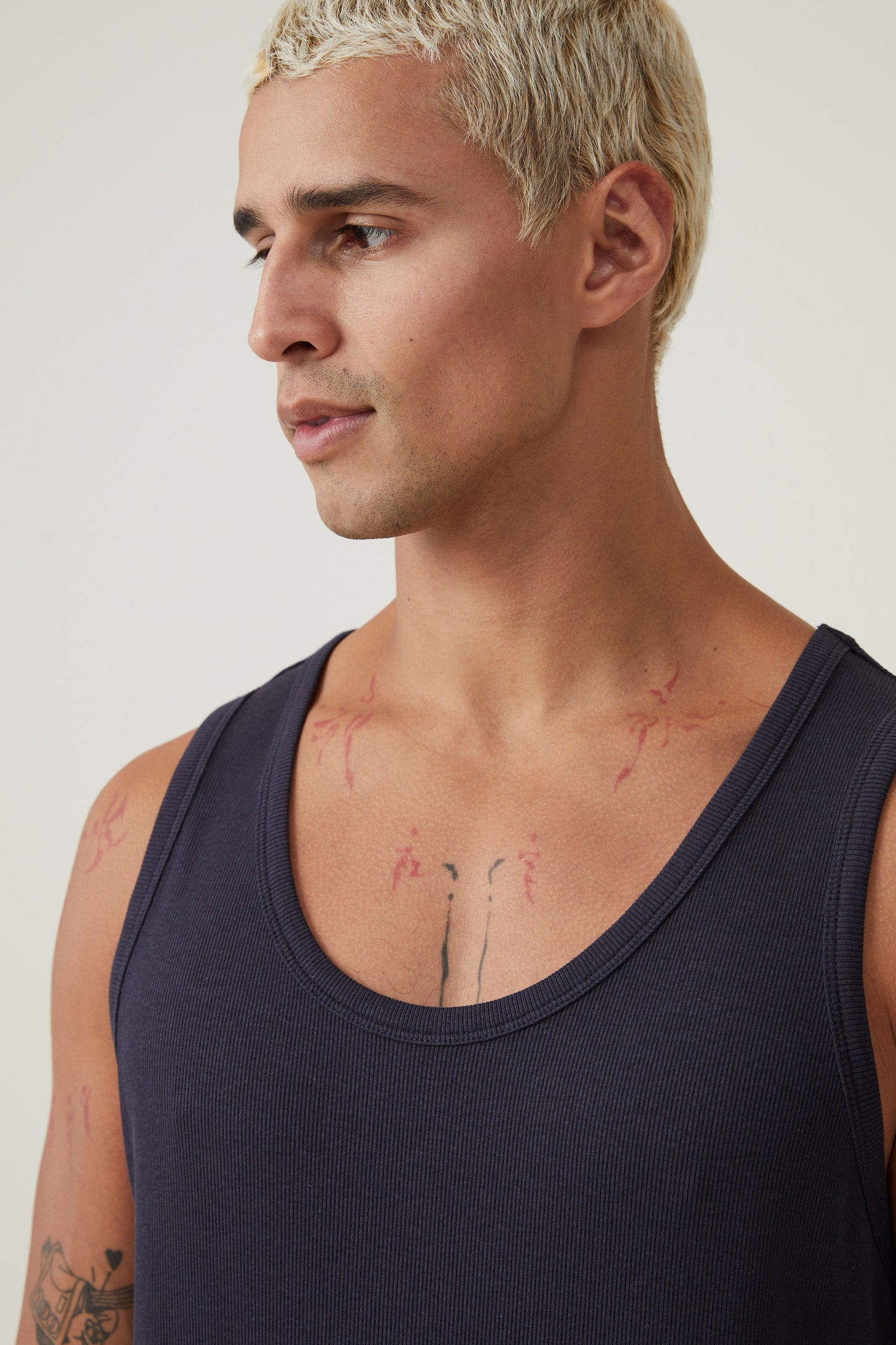 Loose Fit Rib Tank