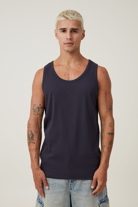 Loose Fit Rib Tank