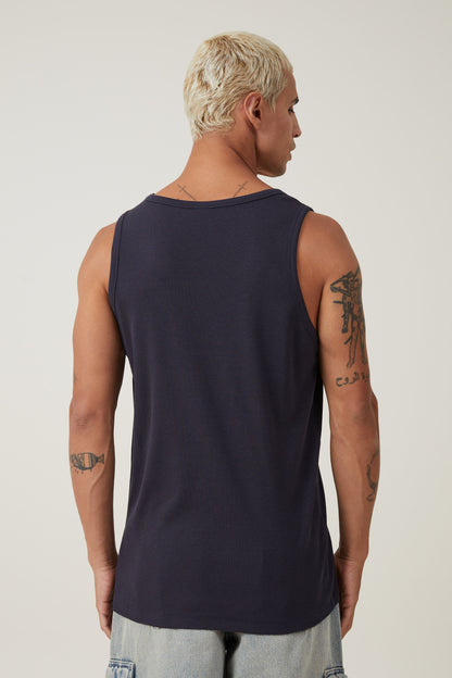 Loose Fit Rib Tank
