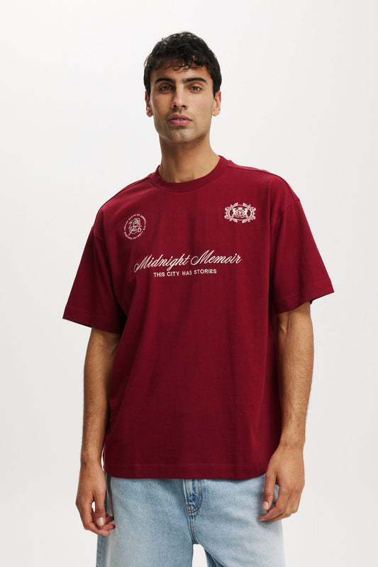 Box Fit Text T-Shirt