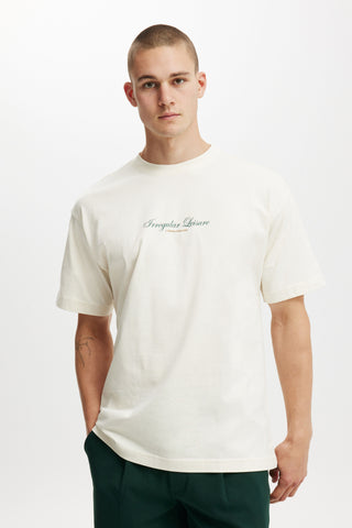 Box Fit Text T-Shirt