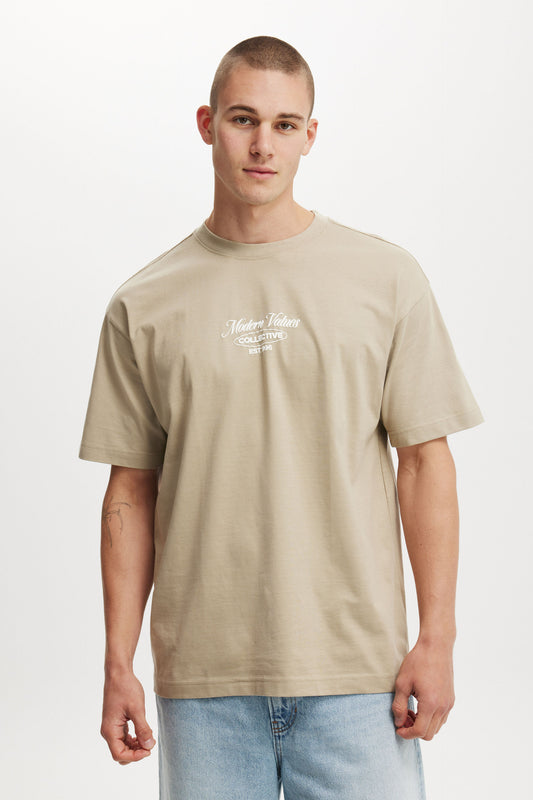 Box Fit Text T-Shirt