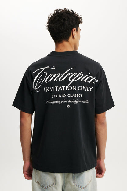 Box Fit Text T-Shirt