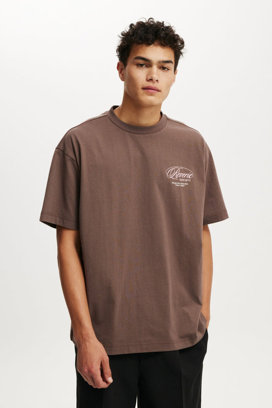 Box Fit Text T-Shirt