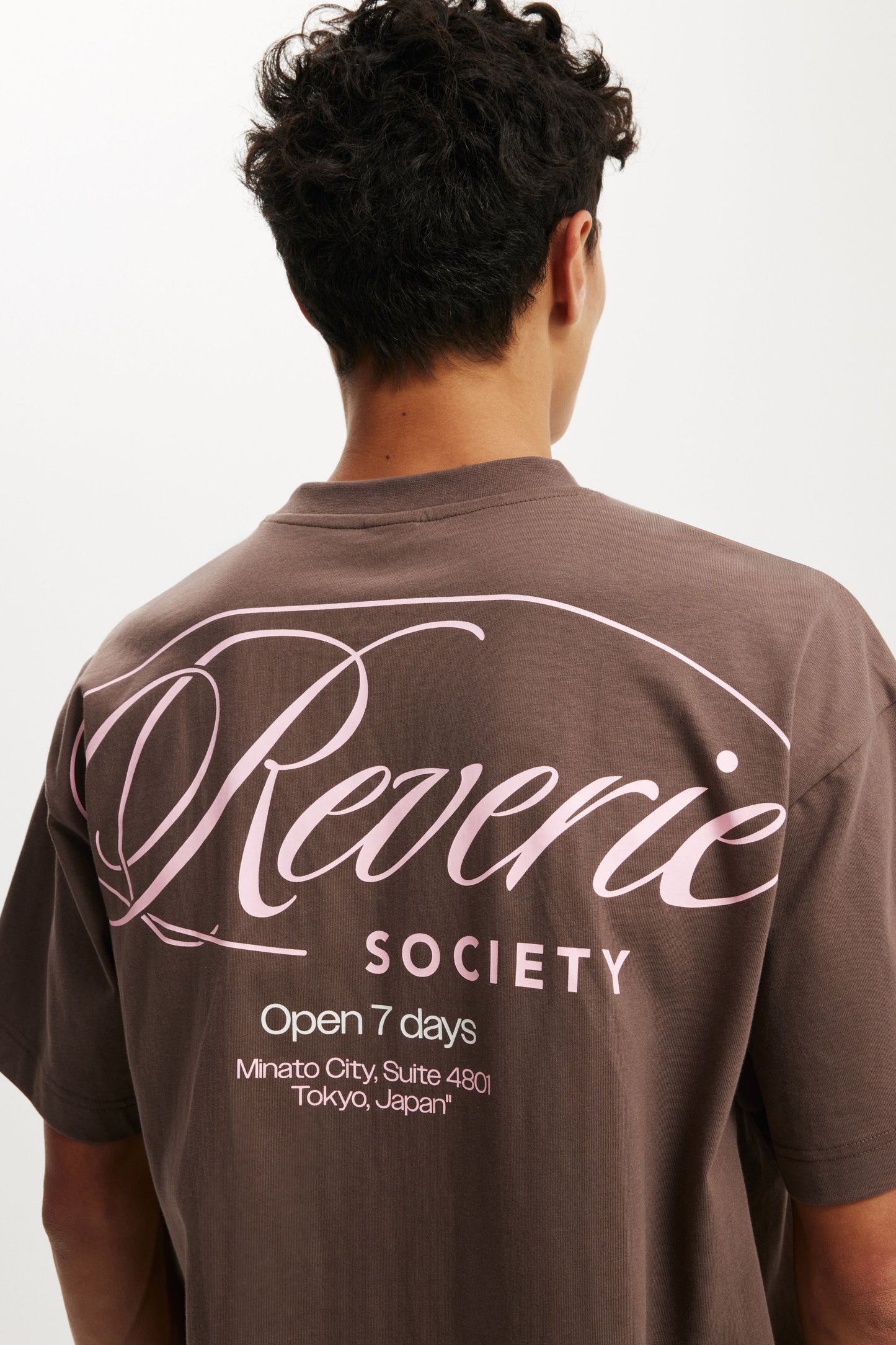 Box Fit Text T-Shirt