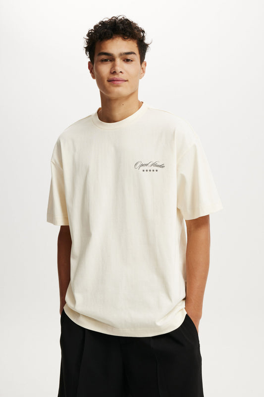 Box Fit Text T-Shirt
