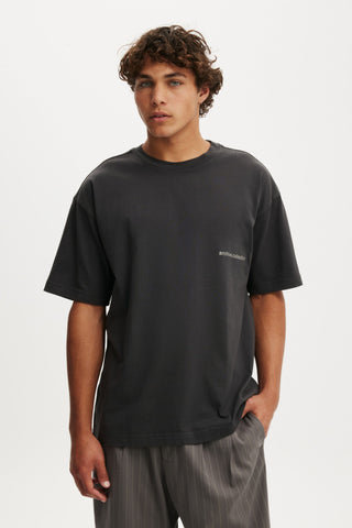 Box Fit Text T-Shirt