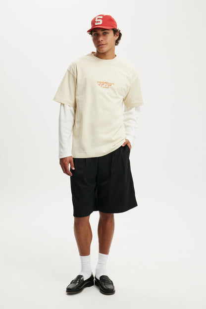 Box Fit Text T-Shirt