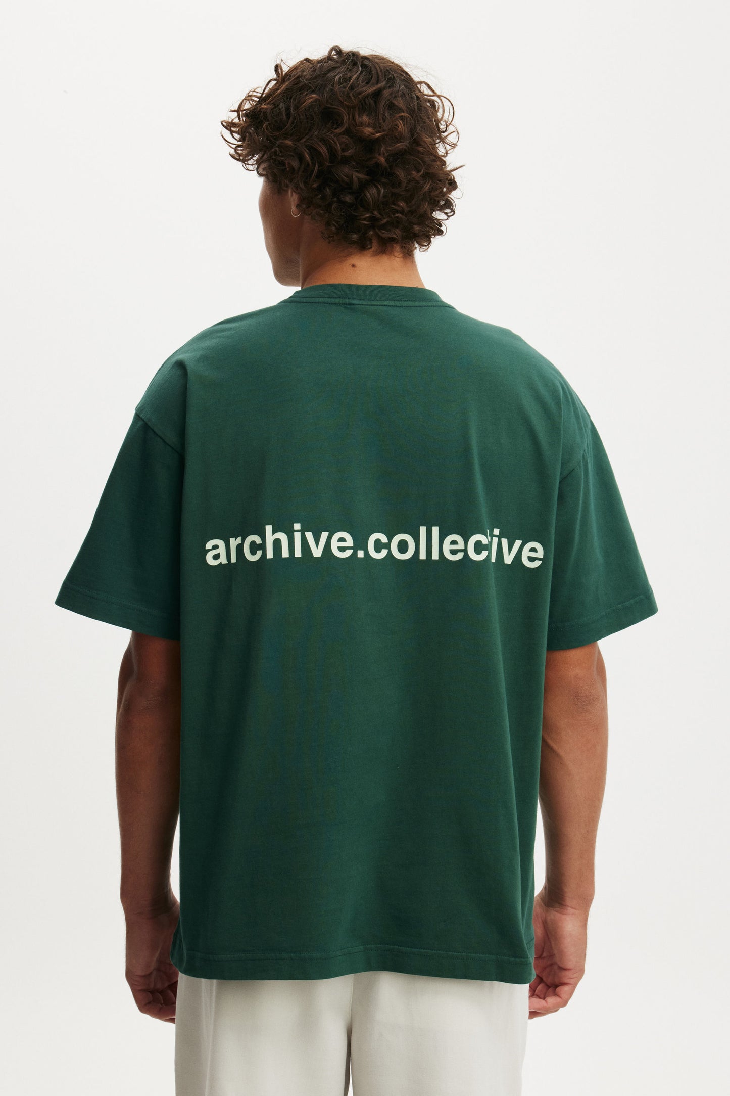 Box Fit Text T-Shirt