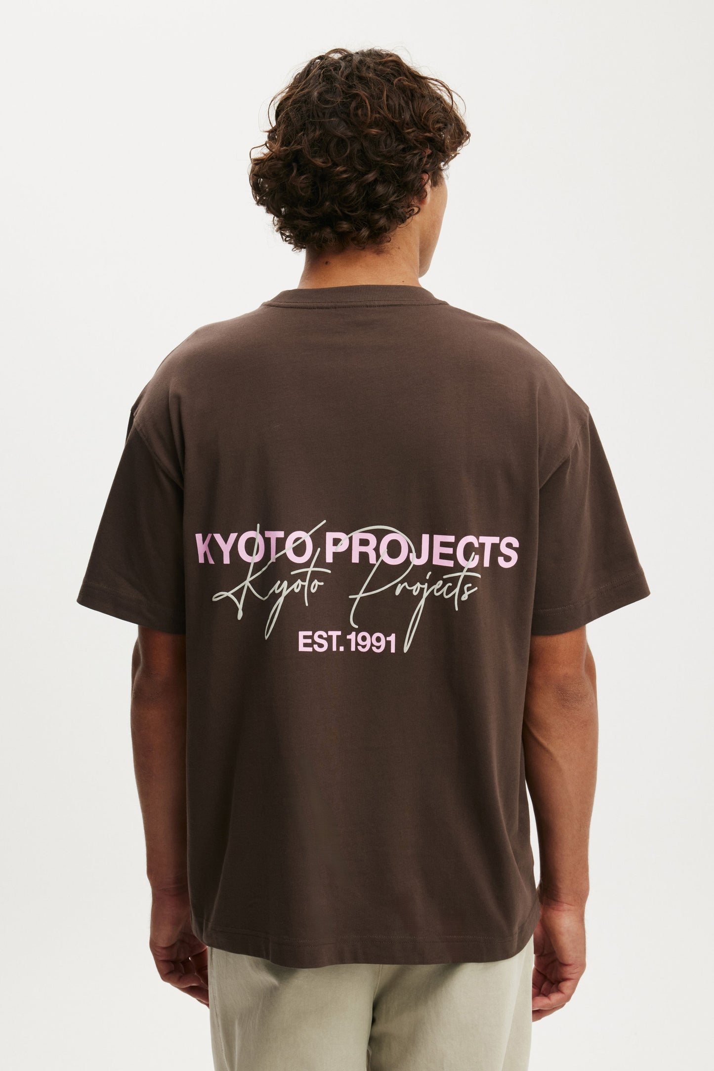 Box Fit Text T-Shirt