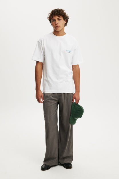 Box Fit Text T-Shirt