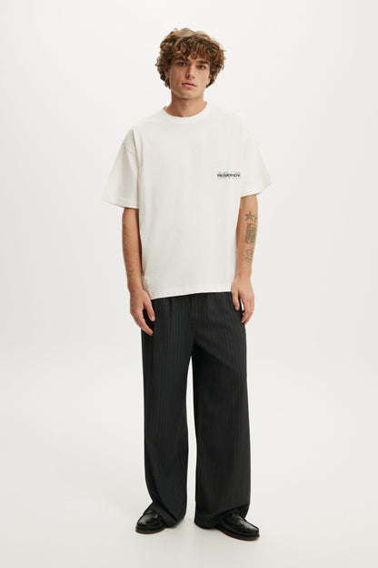 Box Fit Text T-Shirt