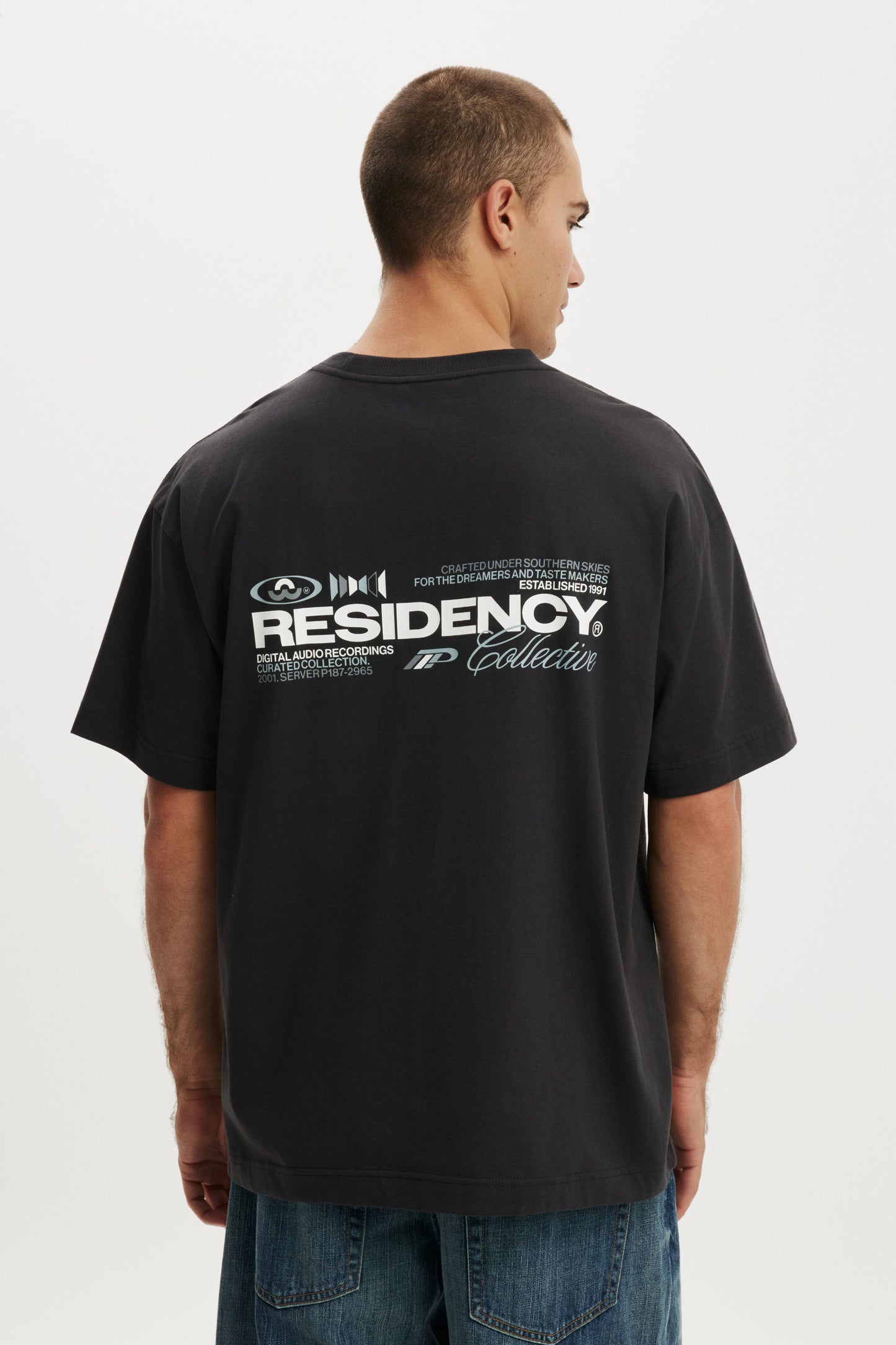 Box Fit Text T-Shirt