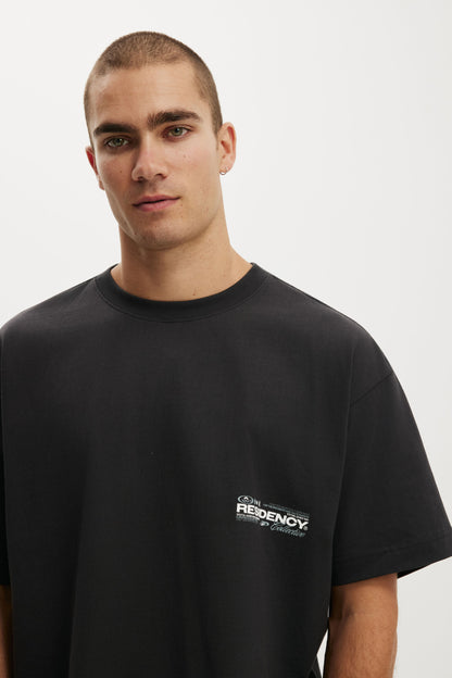 Box Fit Text T-Shirt