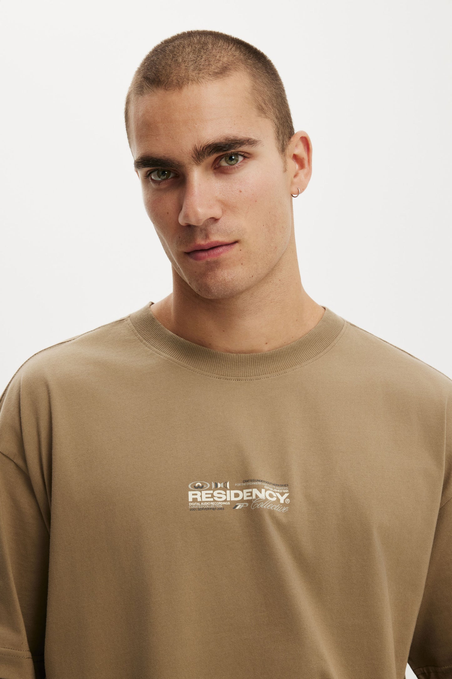 Box Fit Text T-Shirt