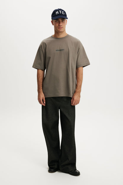 Box Fit Text T-Shirt