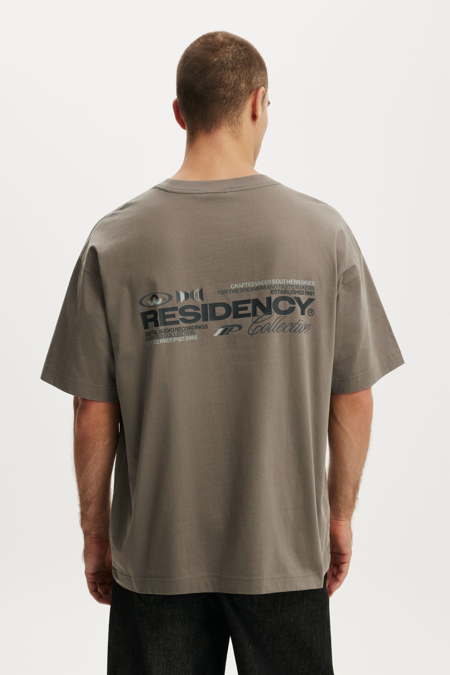 Box Fit Text T-Shirt