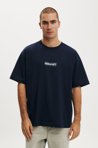 Box Fit Text T-Shirt
