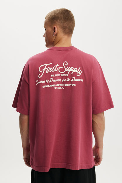 Box Fit Text T-Shirt