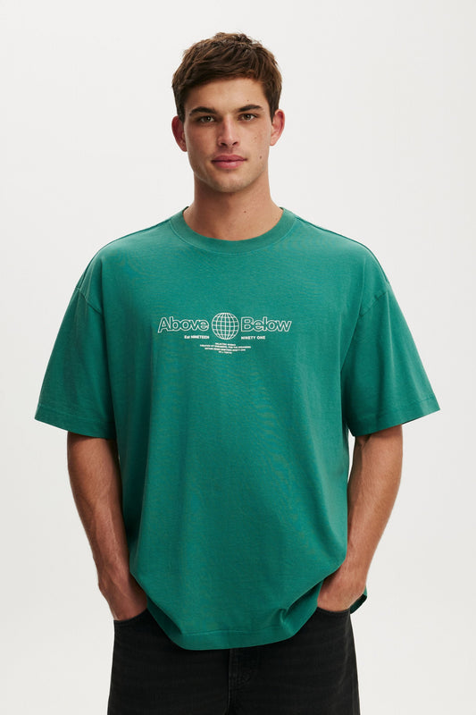 Box Fit Text T-Shirt