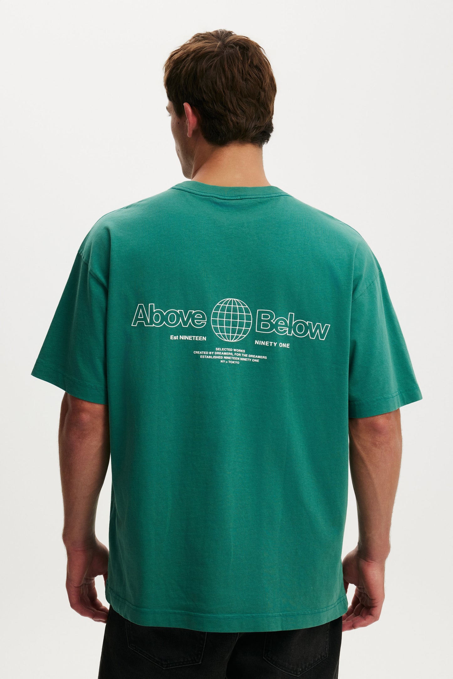Box Fit Text T-Shirt