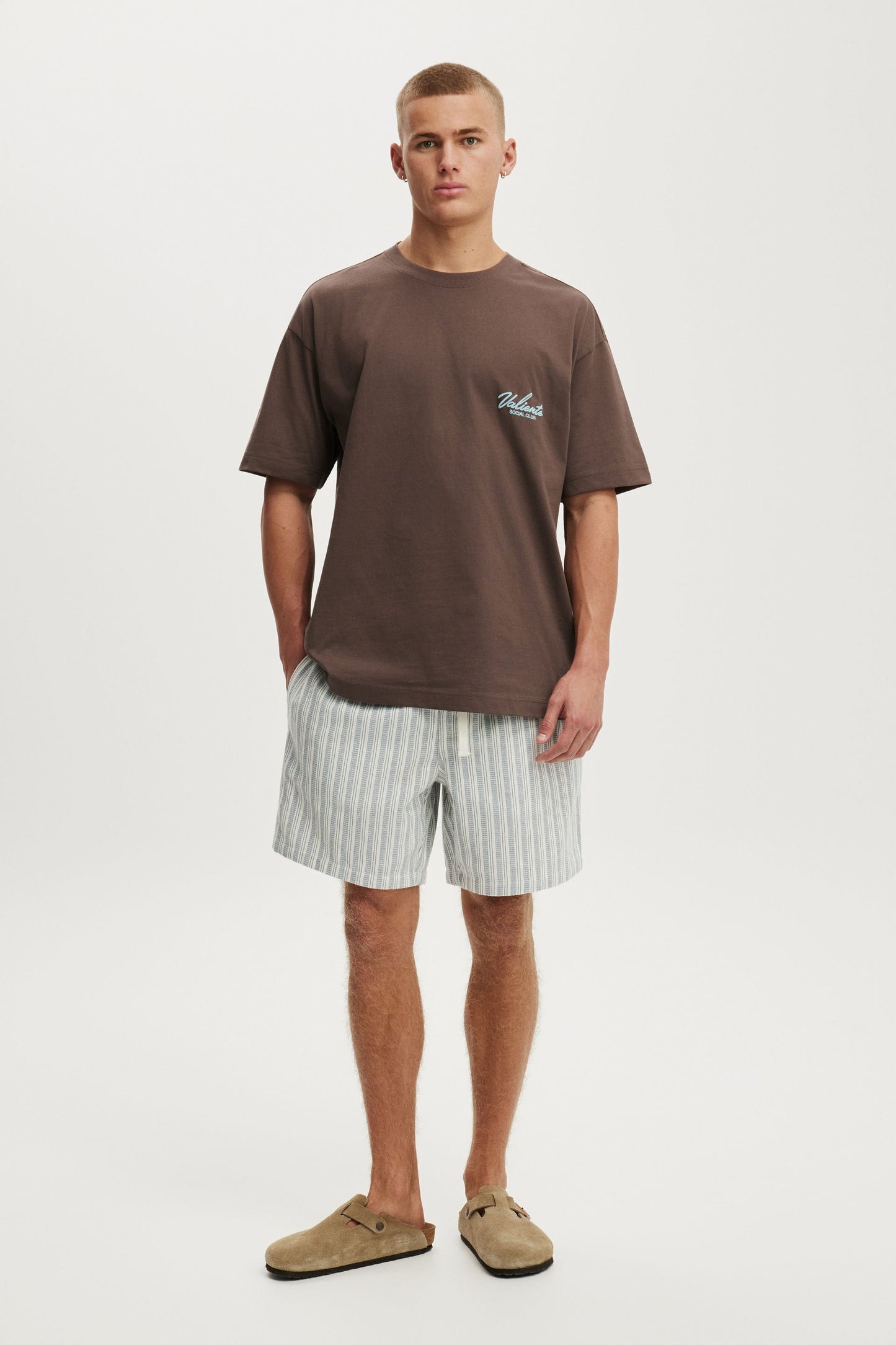 Box Fit Text T-Shirt