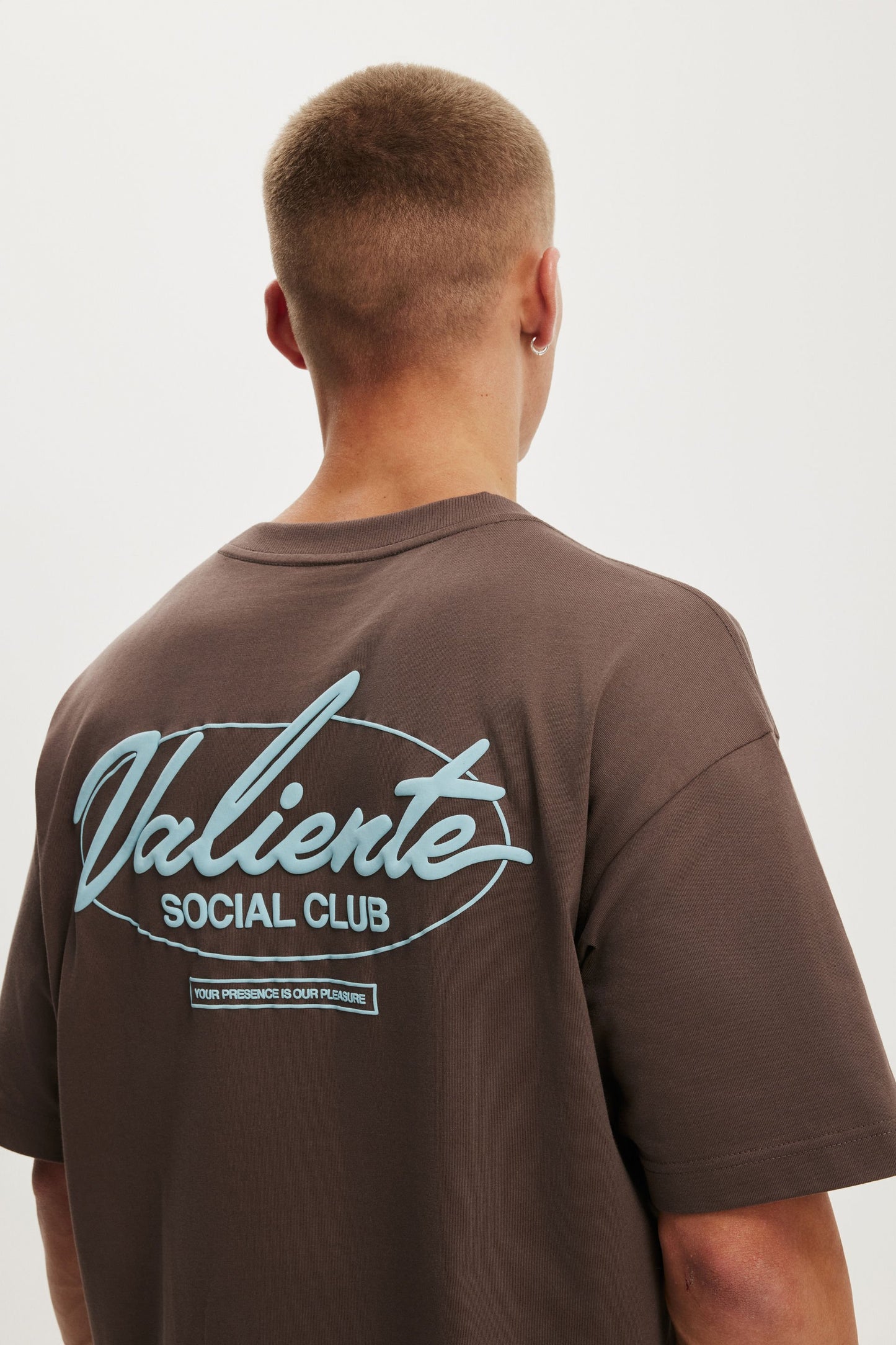 Box Fit Text T-Shirt