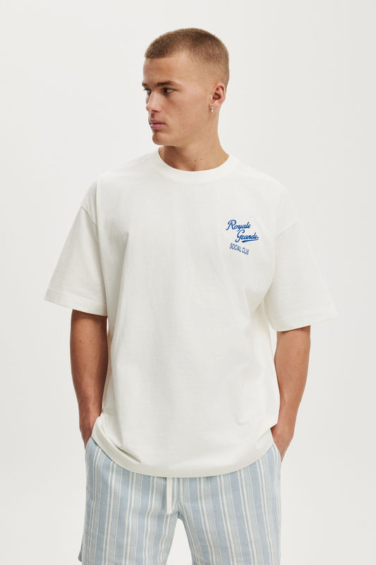 Box Fit Text T-Shirt