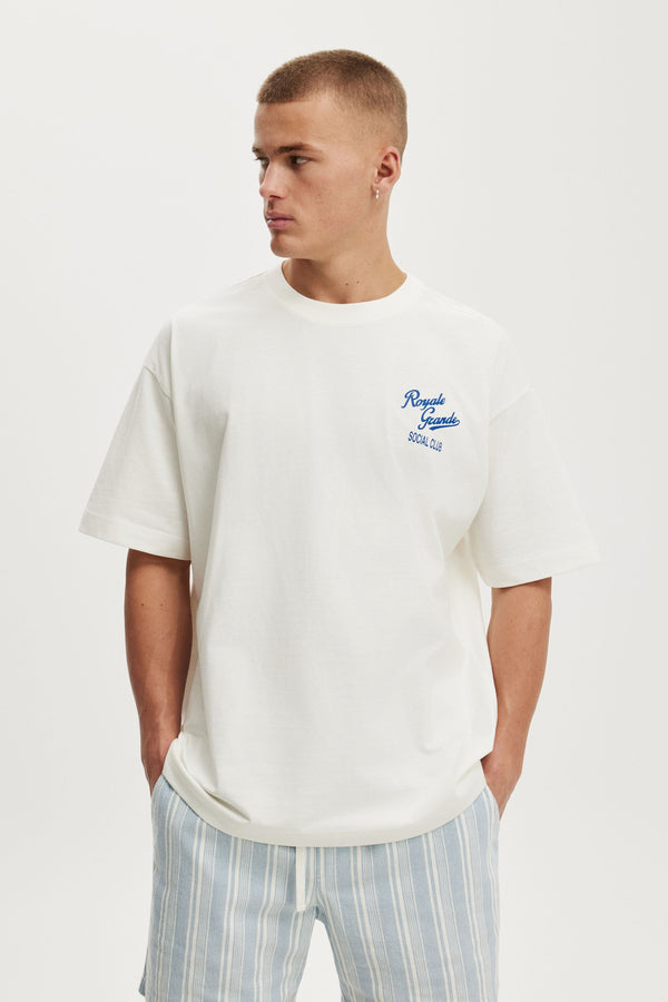 Box Fit Text T-Shirt