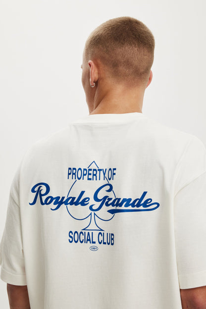 Box Fit Text T-Shirt