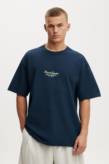 Box Fit Text T-Shirt