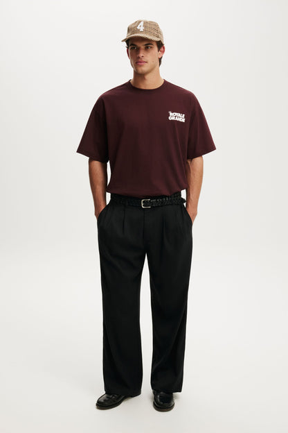 Box Fit Text T-Shirt