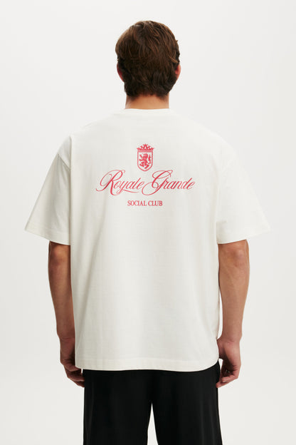 Box Fit Text T-Shirt