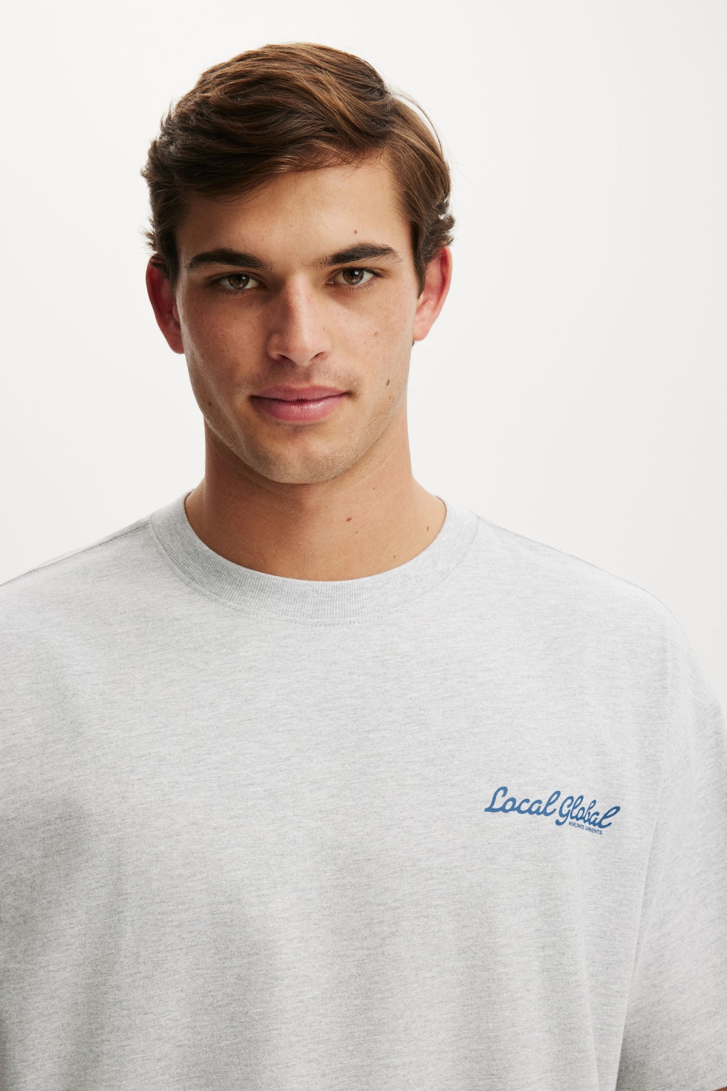 Box Fit Text T-Shirt