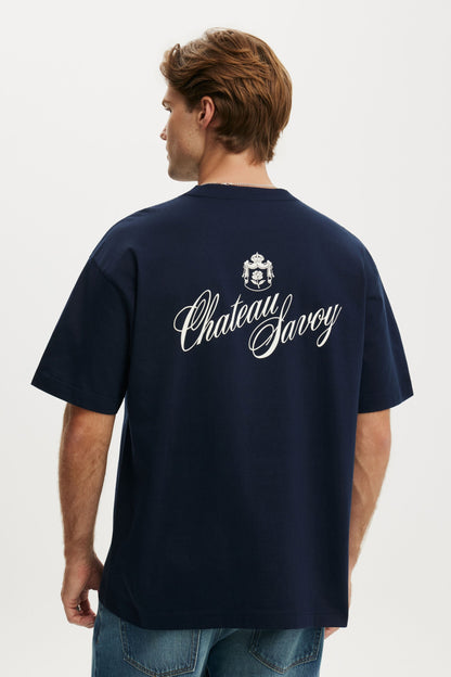 Box Fit Text T-Shirt
