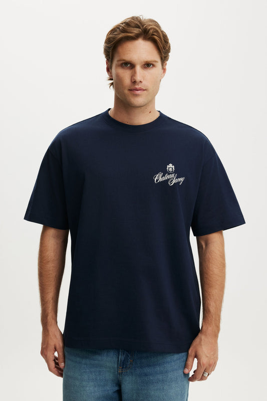 Box Fit Text T-Shirt