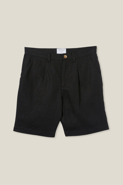 Linen Pleat Short