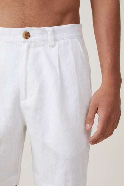 Linen Pleat Short