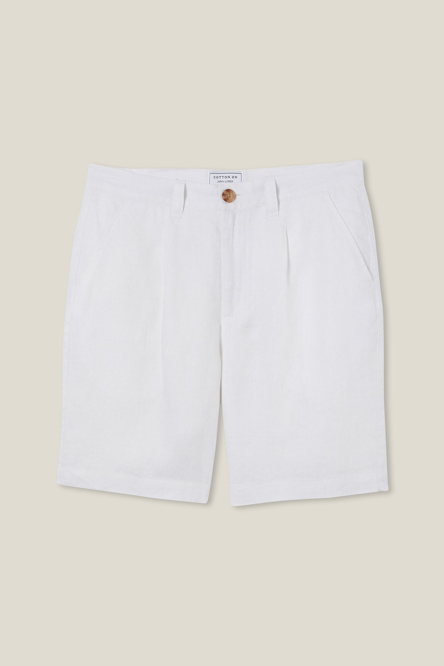 Linen Pleat Short