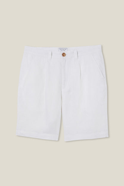 Linen Pleat Short