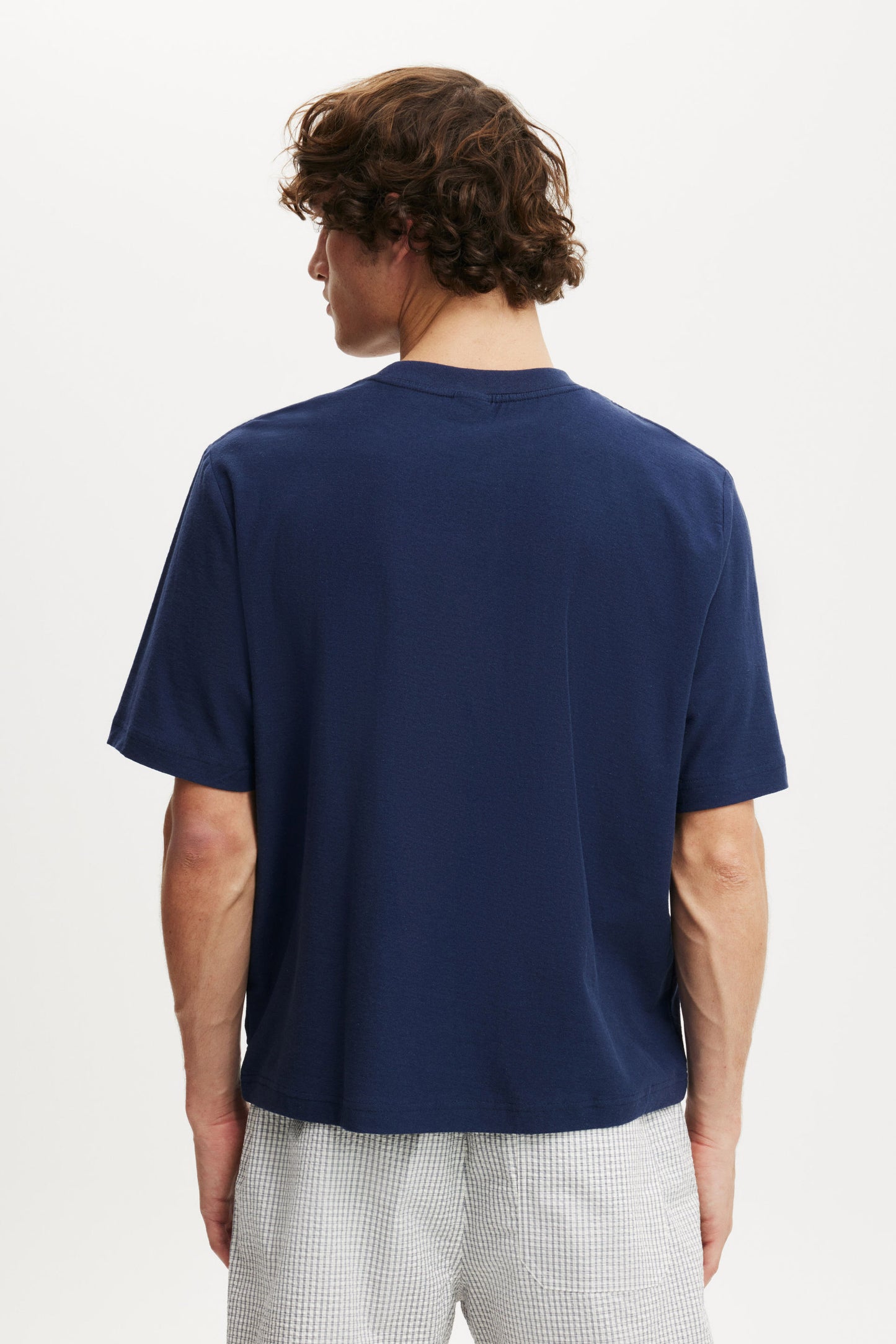 Cropped Fit Graphic T-Shirt