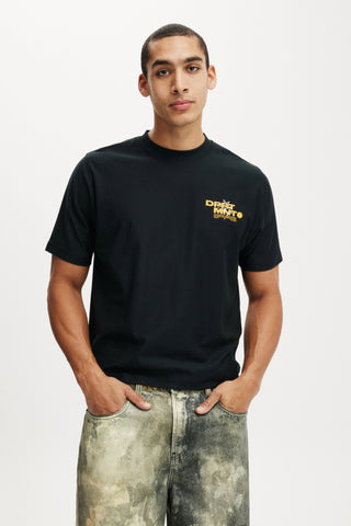 Cropped Fit Graphic T-Shirt