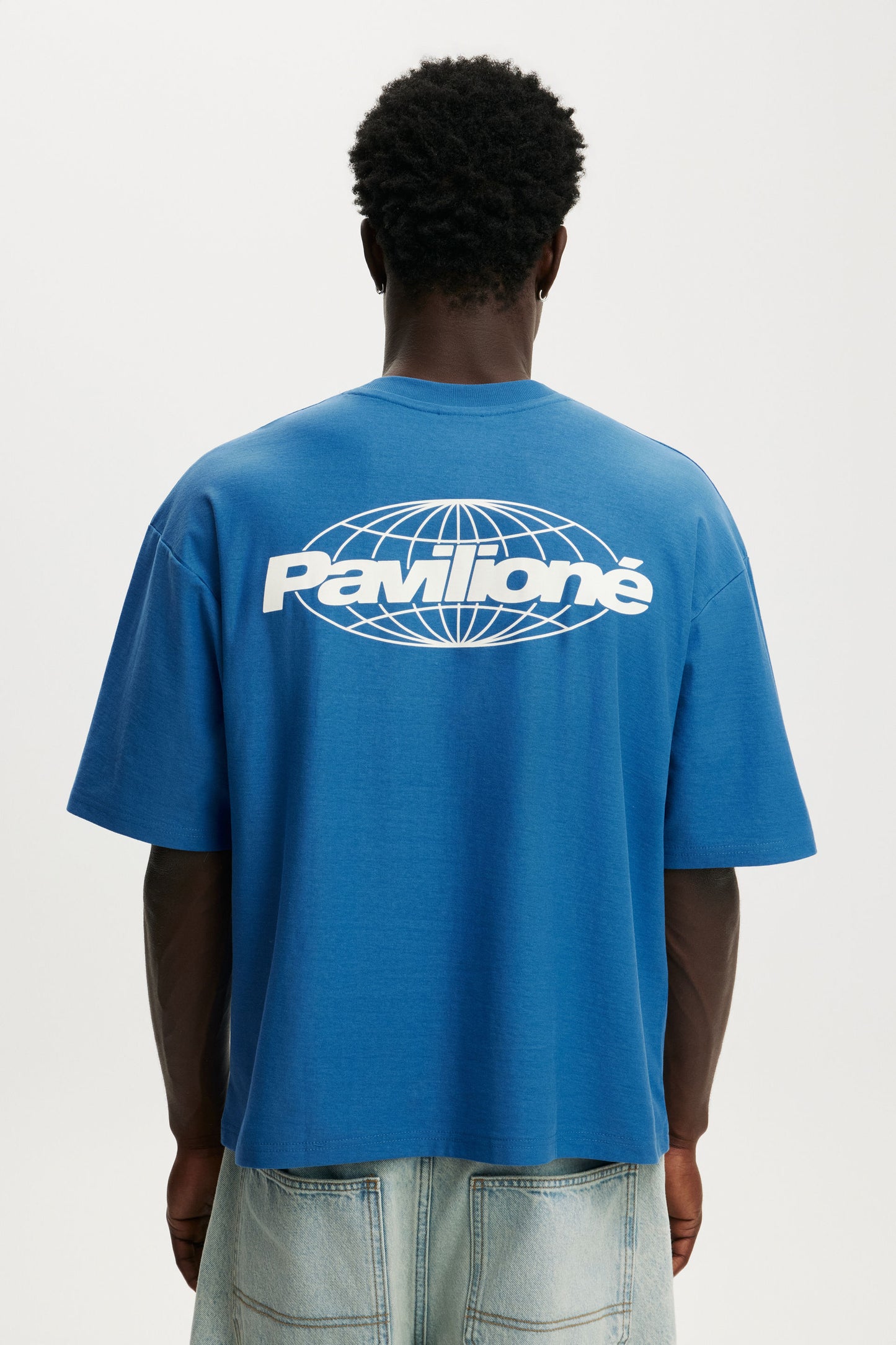 Cropped Fit Graphic T-Shirt