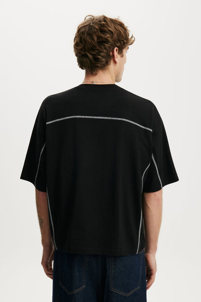 Cropped Fit Graphic T-Shirt