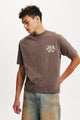 Cropped Fit Graphic T-Shirt