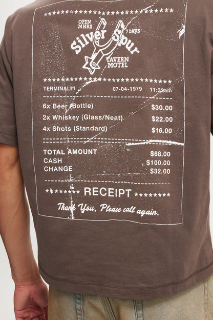 Cropped Fit Graphic T-Shirt
