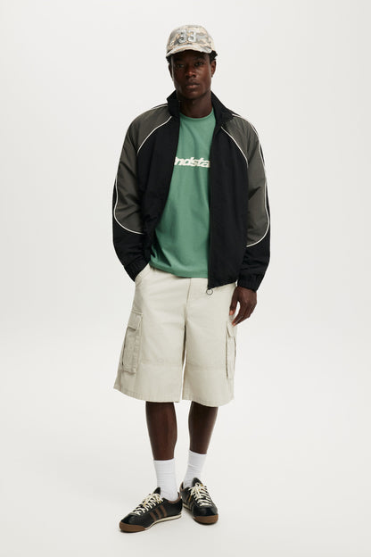 Cropped Fit Graphic T-Shirt