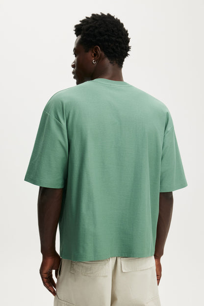 Cropped Fit Graphic T-Shirt