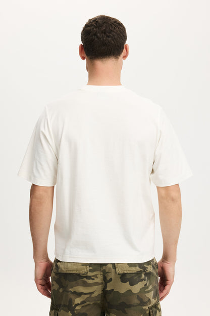 Cropped Fit Graphic T-Shirt